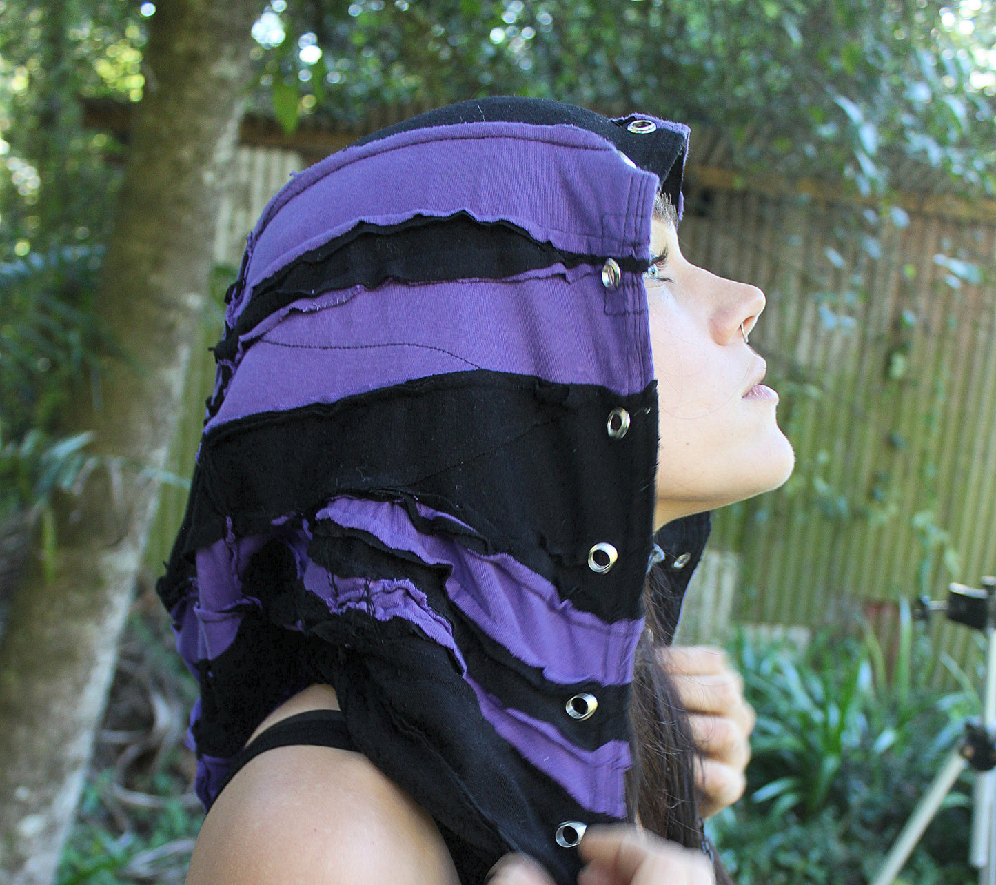Amethyst elf hood