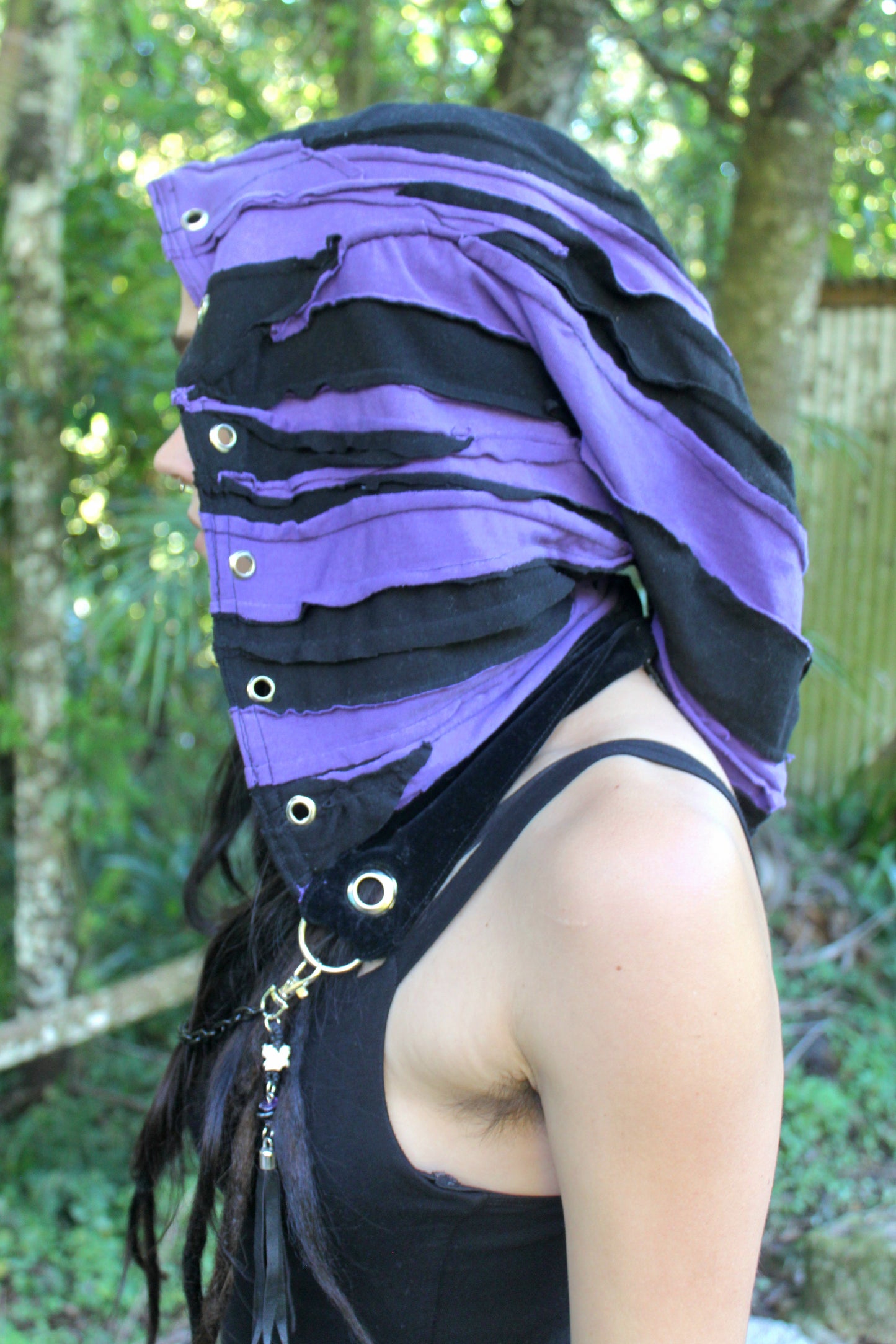 Amethyst elf hood