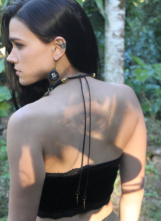 Basic & brass neck ring