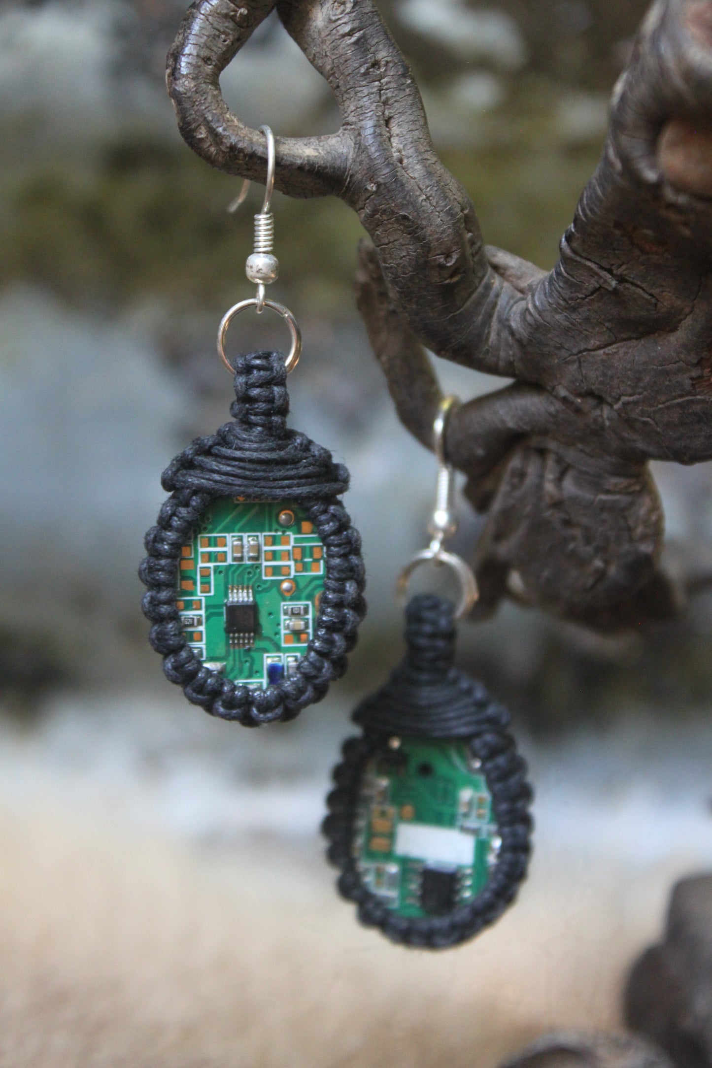 Circuit earrings