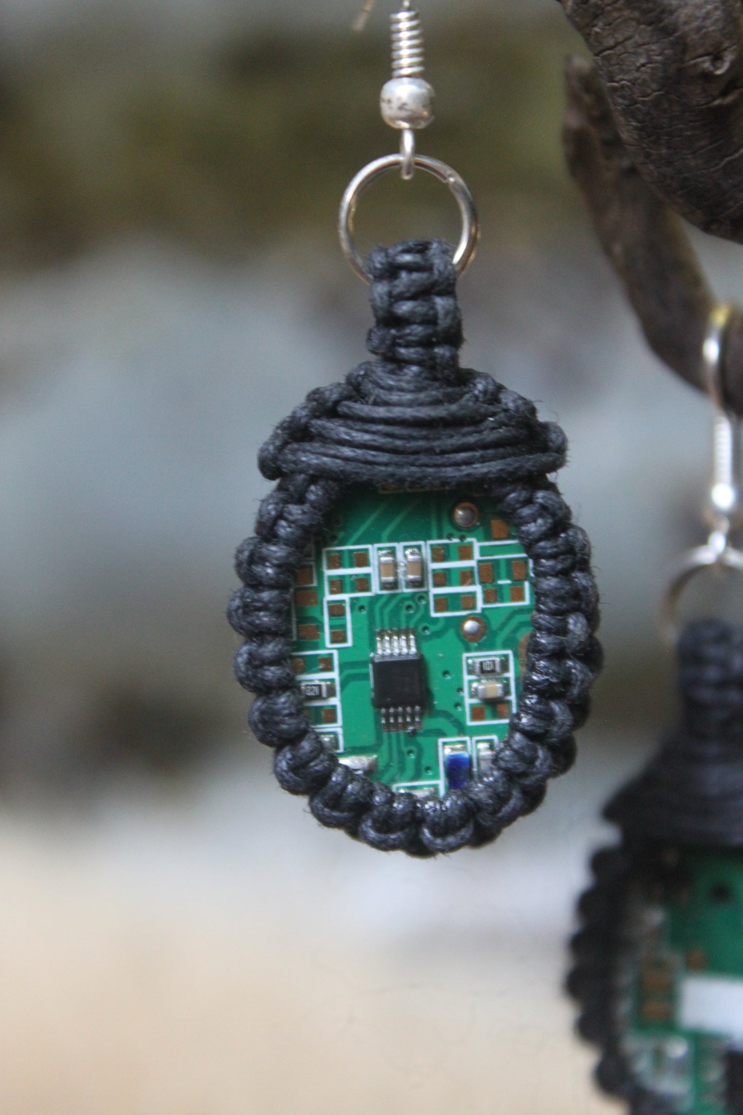 Circuit earrings