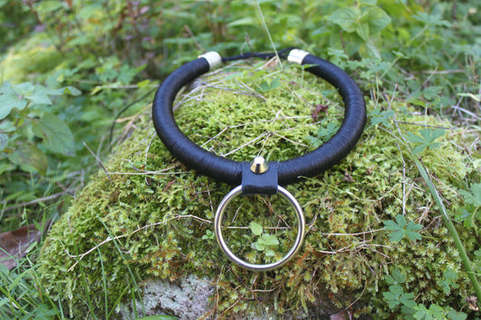 Simple steel neck ring