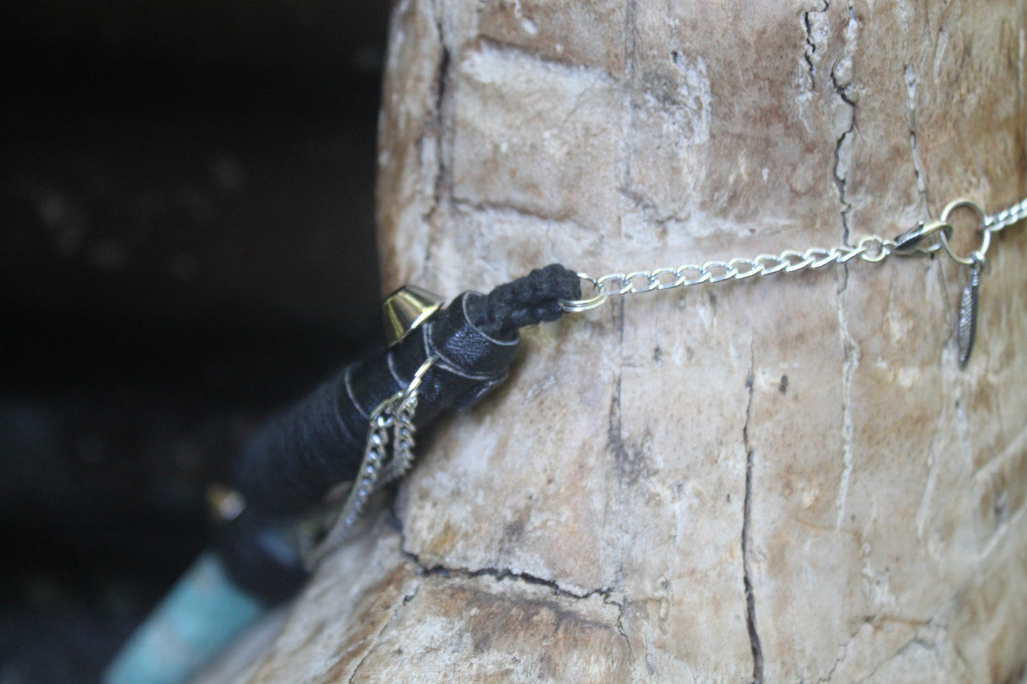 Blue Ocean jasper neck ring